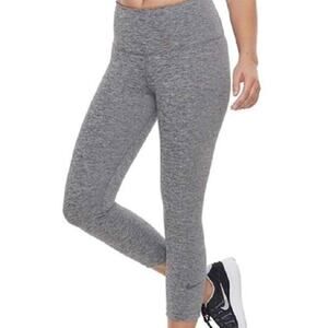 Nike Dri Fit Power Sculpt Victory High Rise Crop Leggings - Size S
